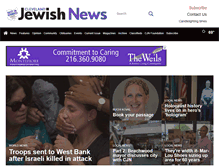 Tablet Screenshot of m.clevelandjewishnews.com